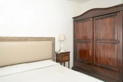 Letto o letti in una camera di Casa Matilde