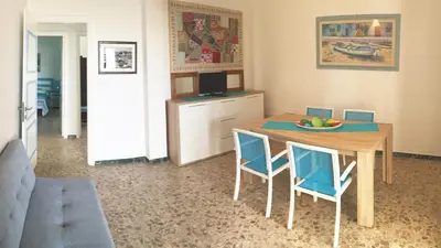 Cucina o angolo cottura di Family holiday house by the sea