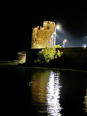 Vista sul fiume nelle vicinanze della casa vacanze