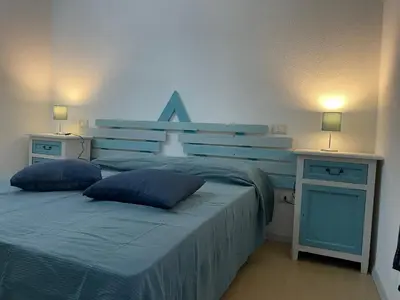 Letto o letti in una camera di Sa Domo De Mannoi