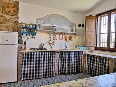Cucina o angolo cottura di Villa Walter