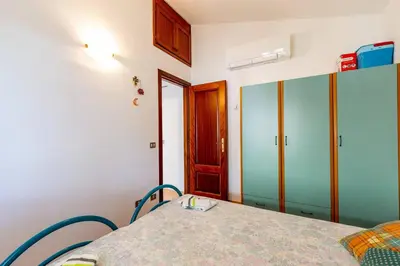 Letto o letti in una camera di Villetta San Teodoro