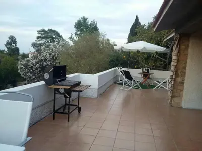 Balcone o terrazza di Villa vista mare