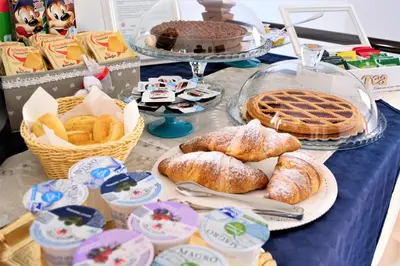 Cibo presso il bed & breakfast o nelle vicinanze
