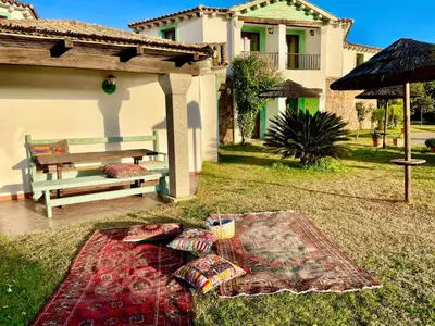 Giardino di Hotel Stefania Boutique Hotel by the Beach