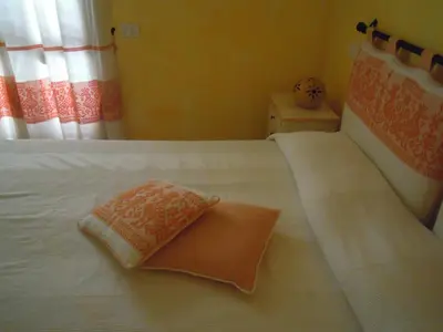 Letto o letti in una camera di Al mare in Sardegna
