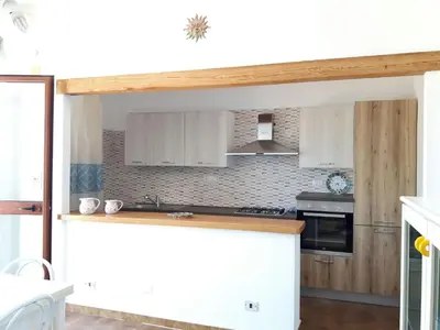 Cucina o angolo cottura di Casa Luciano