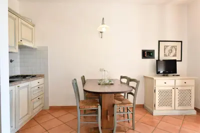 Cucina o angolo cottura di Baia Caddinas Clubresidence