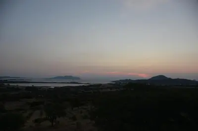 Paesaggio naturale nelle vicinanze della casa vacanze