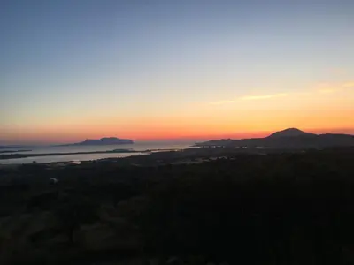 Paesaggio naturale nelle vicinanze della casa vacanze