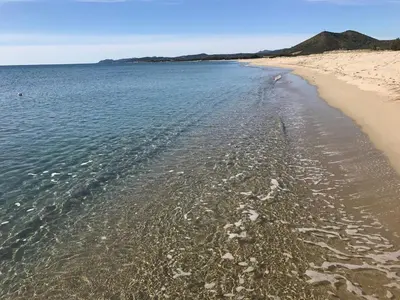 Paesaggio naturale nelle vicinanze del campeggio