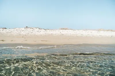 Paesaggio naturale nelle vicinanze del campeggio