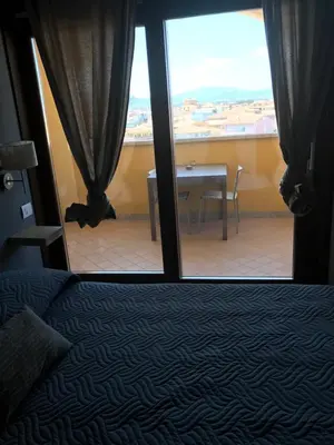 Letto o letti in una camera di Park 20 Appartamento