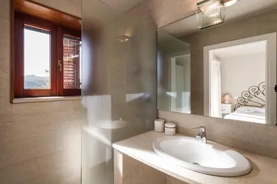 Bagno di The houses of rising sun with a stunning sea view