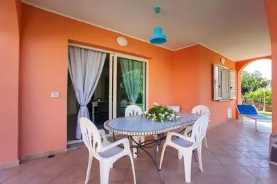 Area soggiorno di Residence Le Colonnine
