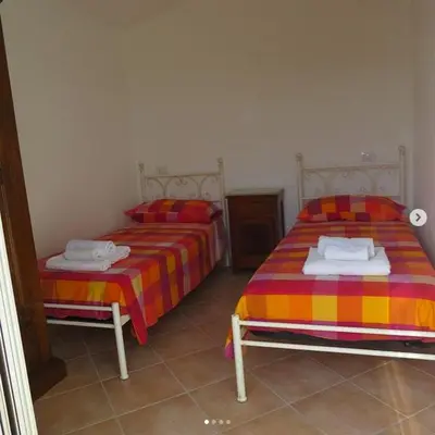 Letto o letti in una camera di Punteri