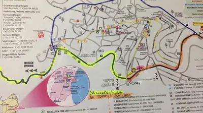 Planimetria di B&B da Miranna