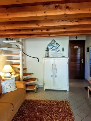 Letto o letti in una camera di La Casa di Chris