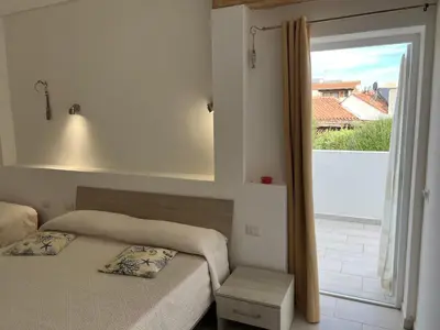 Letto o letti in una camera di Al Mare da Francesca