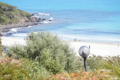 Paesaggio naturale nelle vicinanze della villa