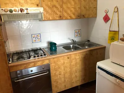 Cucina o angolo cottura di residenza Gli Asparagi