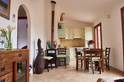 Cucina o angolo cottura di Villetta Stella IUN P2177