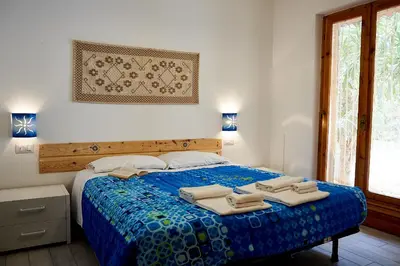 Letto o letti in una camera di Sos Dorroles