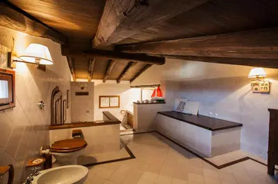 Letto o letti in una camera di Villa Alberto - Klodge