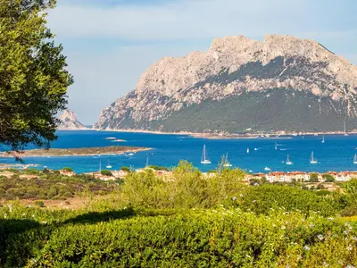 Paesaggio naturale nelle vicinanze della villa