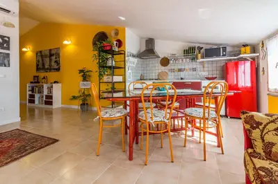 Cucina o angolo cottura di Casa Vacanze Nonna Mariuccia