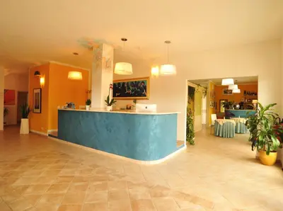 TV o dispositivi per l'intrattenimento presso Hotel Stella Marina