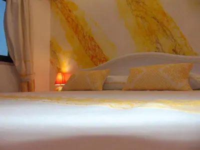 Letto o letti in una camera di Hotel Pedra Niedda