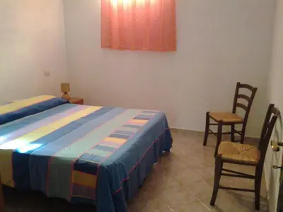 Letto o letti in una camera di Casa vacanze da Francesca