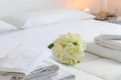 Letto o letti in una camera di Sanpietroburgo 22