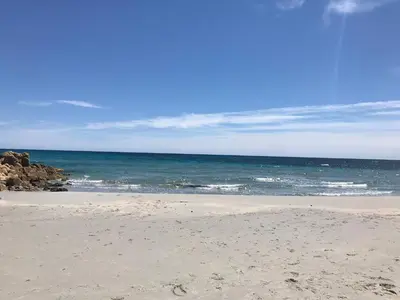 Paesaggio naturale nelle vicinanze della villa