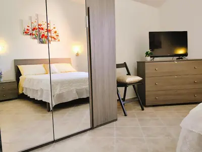 Letto o letti in una camera di A Lu Ponti