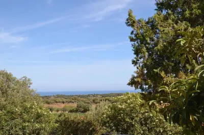 Paesaggio naturale nelle vicinanze della casa vacanze