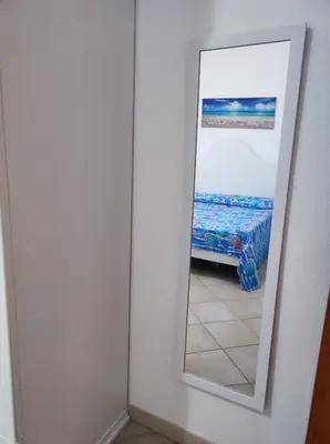 Letto o letti in una camera di Appartamento La Caletta 500m dal mare