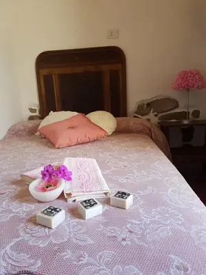 Letto o letti in una camera di stazzu Juanni