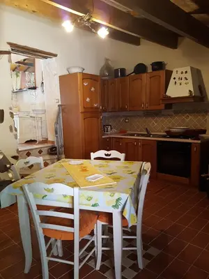 Cucina o angolo cottura di stazzu Juanni