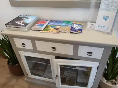 Biblioteca nel bed & breakfast