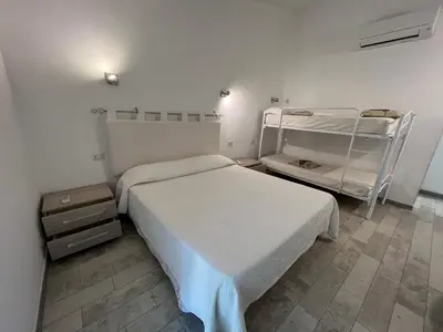 Letto o letti in una camera di In campagna da Nino