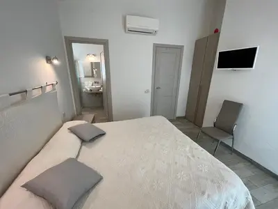 Letto o letti in una camera di In campagna da Nino