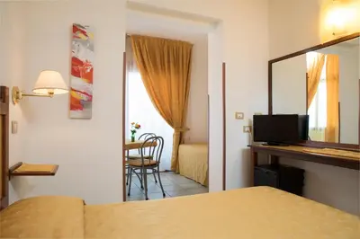 Letto o letti in una camera di Hotel La Playa
