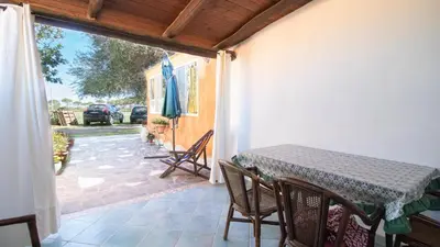Patio o area all'aperto di Villetta Marina