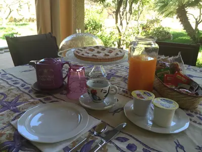 Cibo presso il bed & breakfast o nelle vicinanze