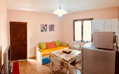Cucina o angolo cottura di appartamento vacanze Sardegna