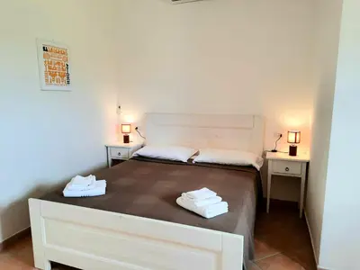 Letto o letti in una camera di Agriturismo Orvile