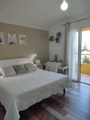Letto o letti in una camera di B&B Fradama' Holiday