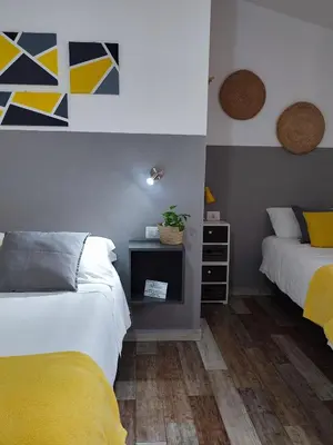 Letto o letti in una camera di B&B Fradama' Holiday